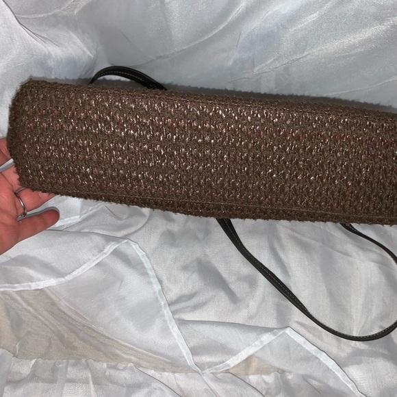 Etienne Aigner Natural fiber brown cross body bag - Picture 9 of 11